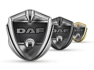 Daf Emblema Metallico Badge Disegno Max Robusto